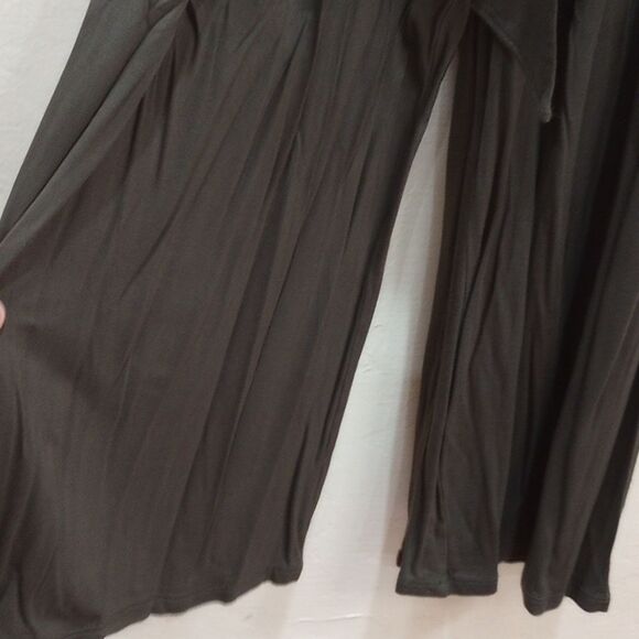 Anthropologie Moulinette Soeurs Alisande Cropped Knit Jumpsuit - Moss - Size M - Picture 7 of 14